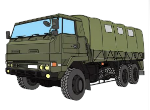 軍事用トラック